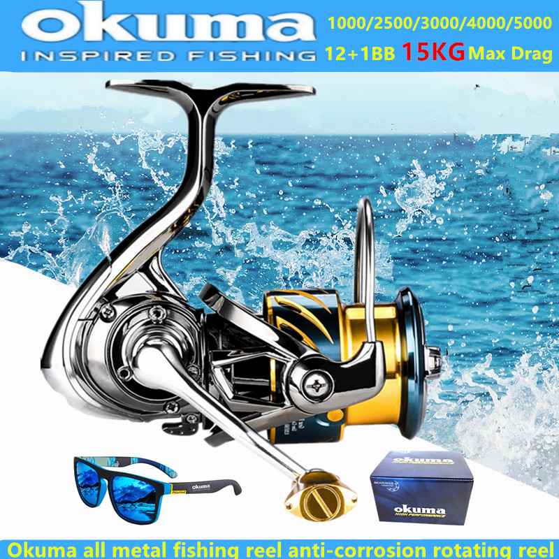 Okuma all metal fishing reel 1 – Trolling Reel recenzja i cena