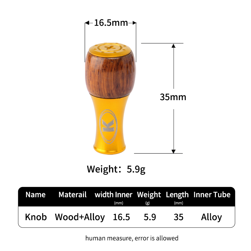 Umi 1pc Fishing Reel Wood Knob – Spincast Reel recenzja i cena