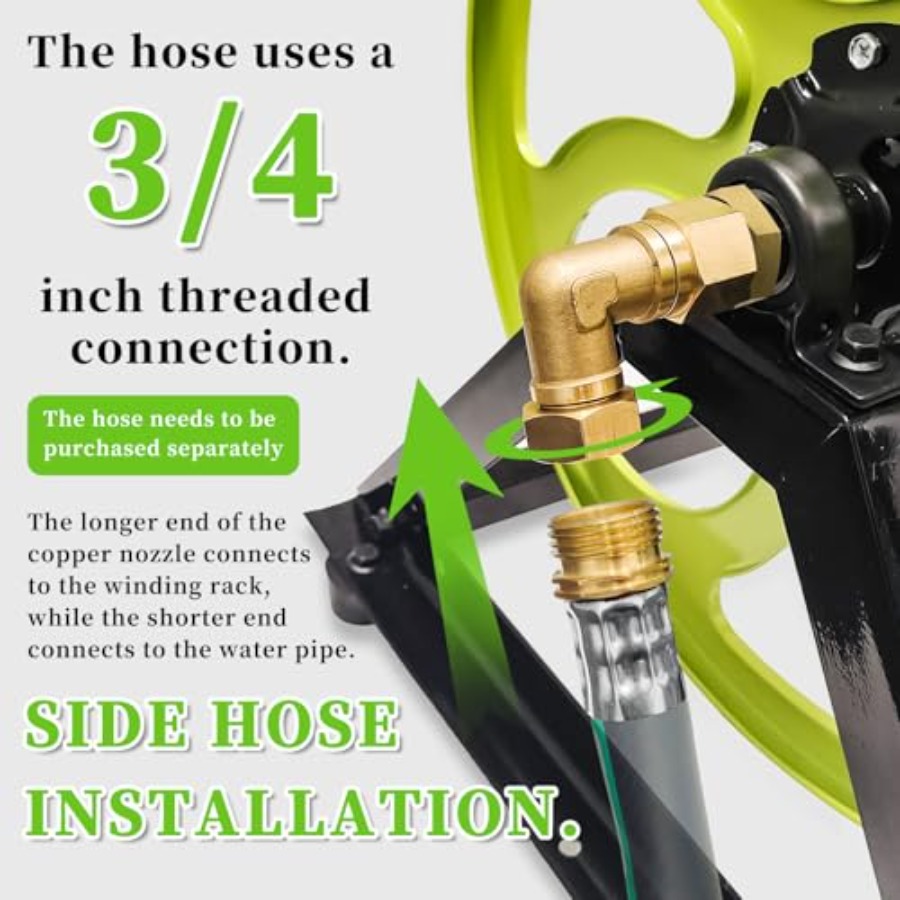 Stainless Steel Garden Hose Re – Reel Handle recenzja i cena
