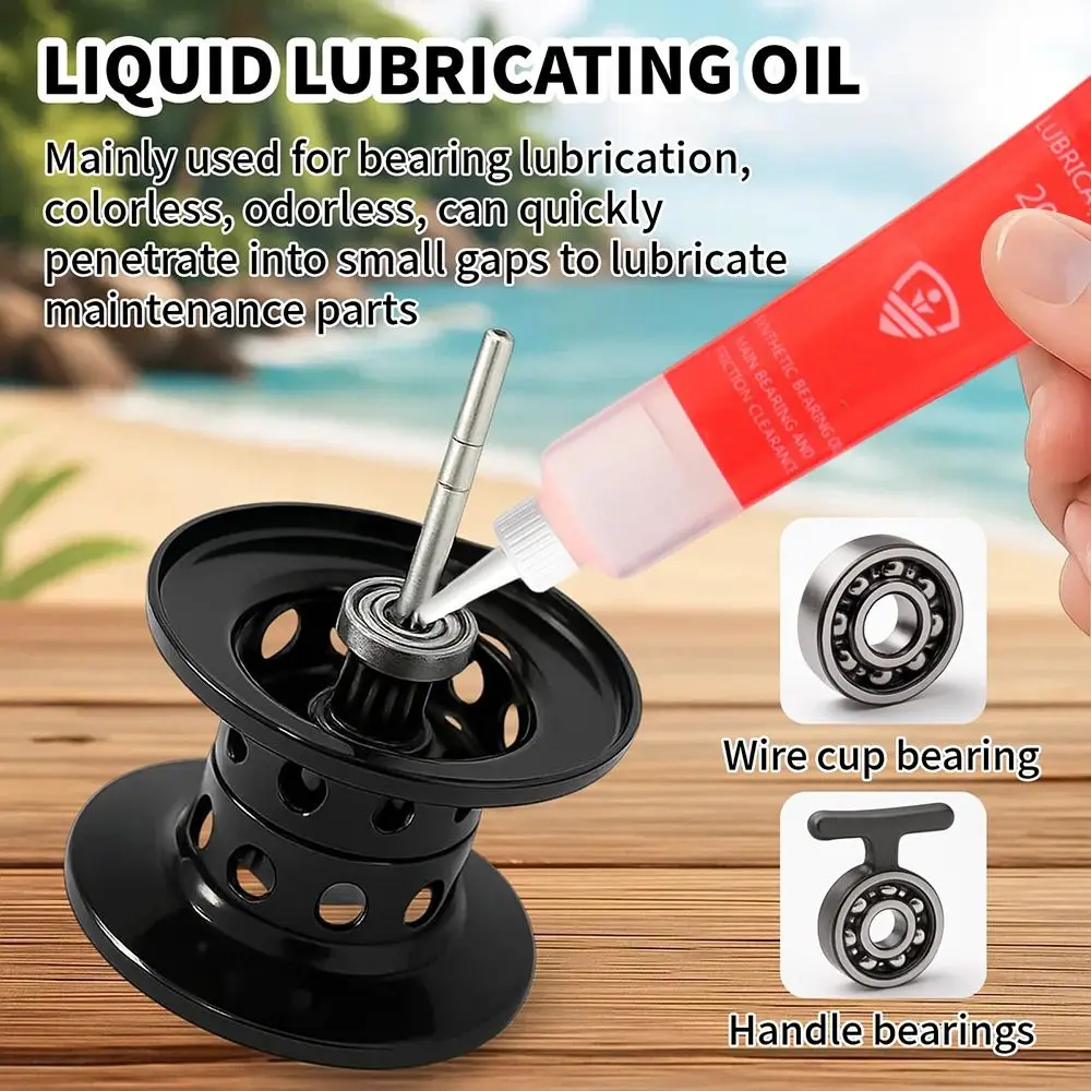40ml Fish Reel Grease Long-Las – Reel Oil recenzja i cena