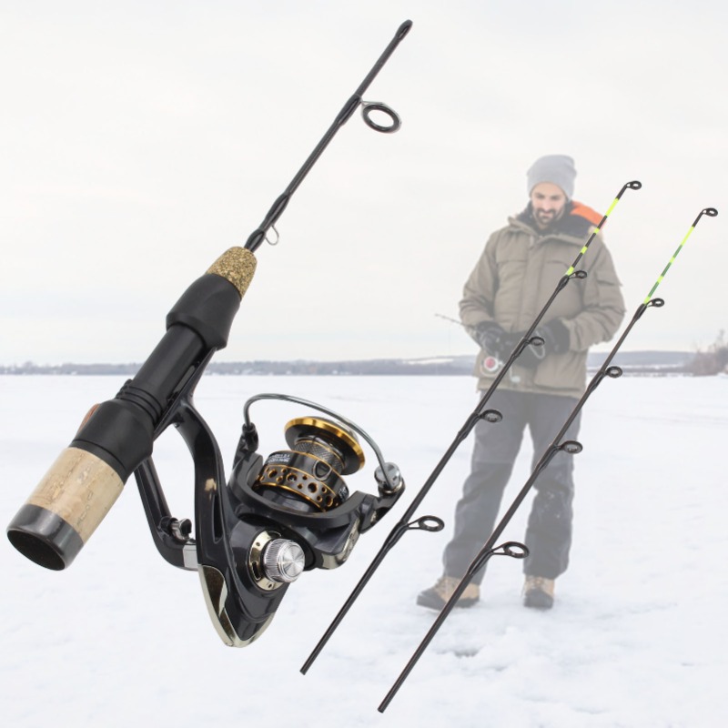 60cm 2 Tips Rod Reel Combos Wi – Ice Fishing Reel recenzja i cena
