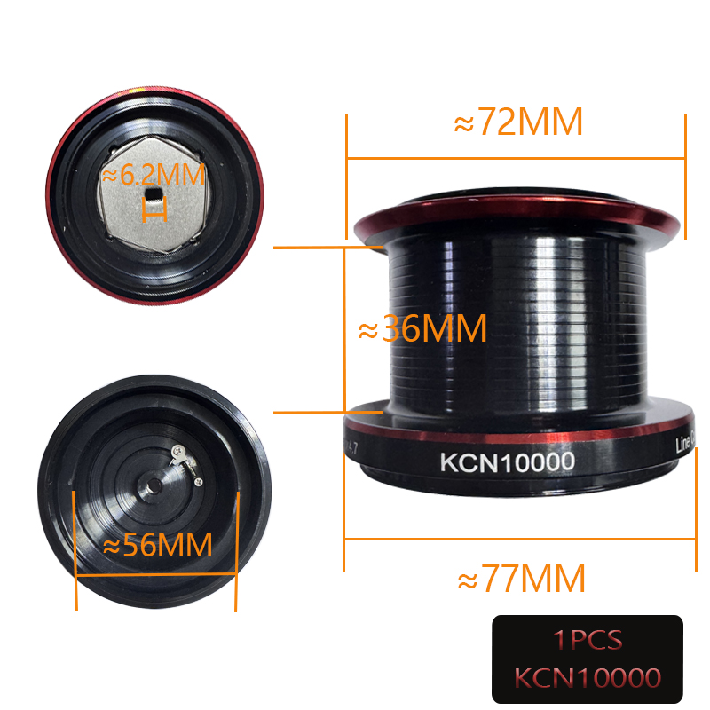 KCN6000 KCN8000 KCN10000 Spare – Reel Spare Spool recenzja i cena