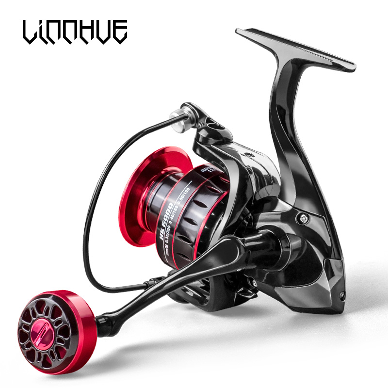 LINNHUE Fishing Reel 1000-7000 – Reel Spare Spool recenzja i cena