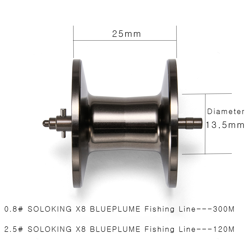 SOLOKING ASHMOON Deep Spool 5. – Reel Spare Spool recenzja i cena