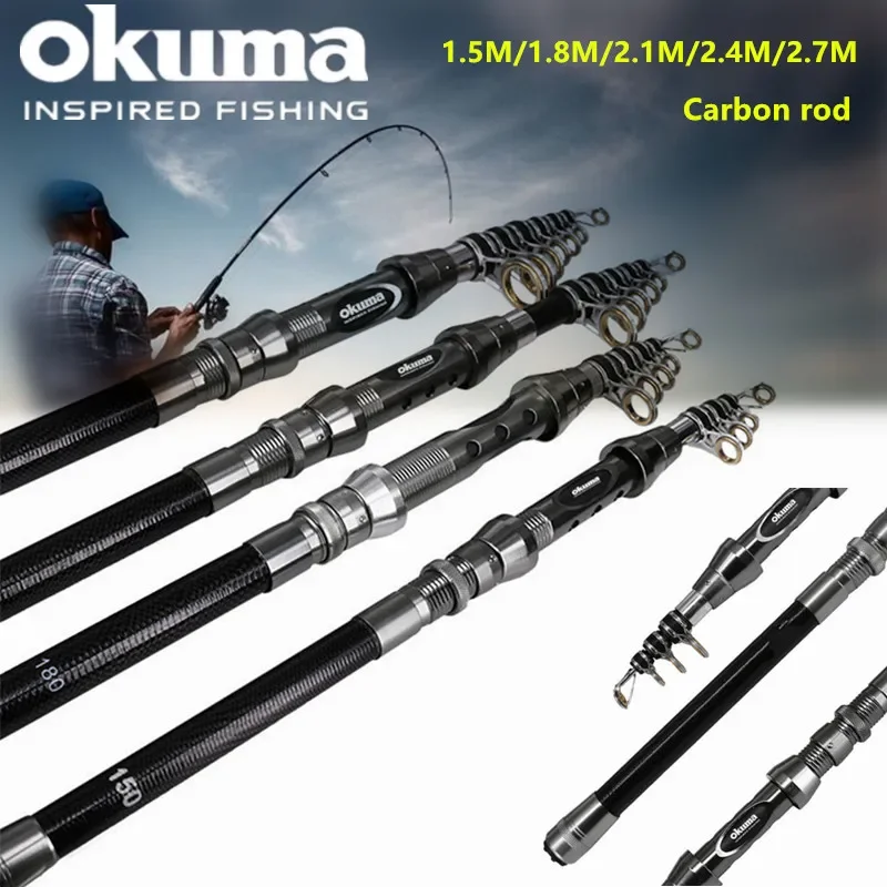 OKUMA New Carbon Rock Rod 1.5M – Surf Reel recenzja i cena