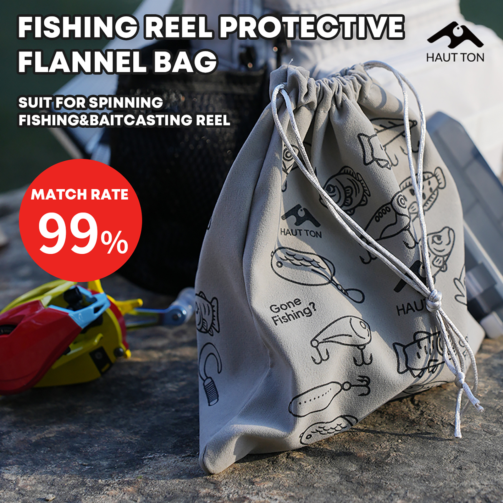 HAUT TON Fishing Reel Protecti – Trolling Reel recenzja i cena