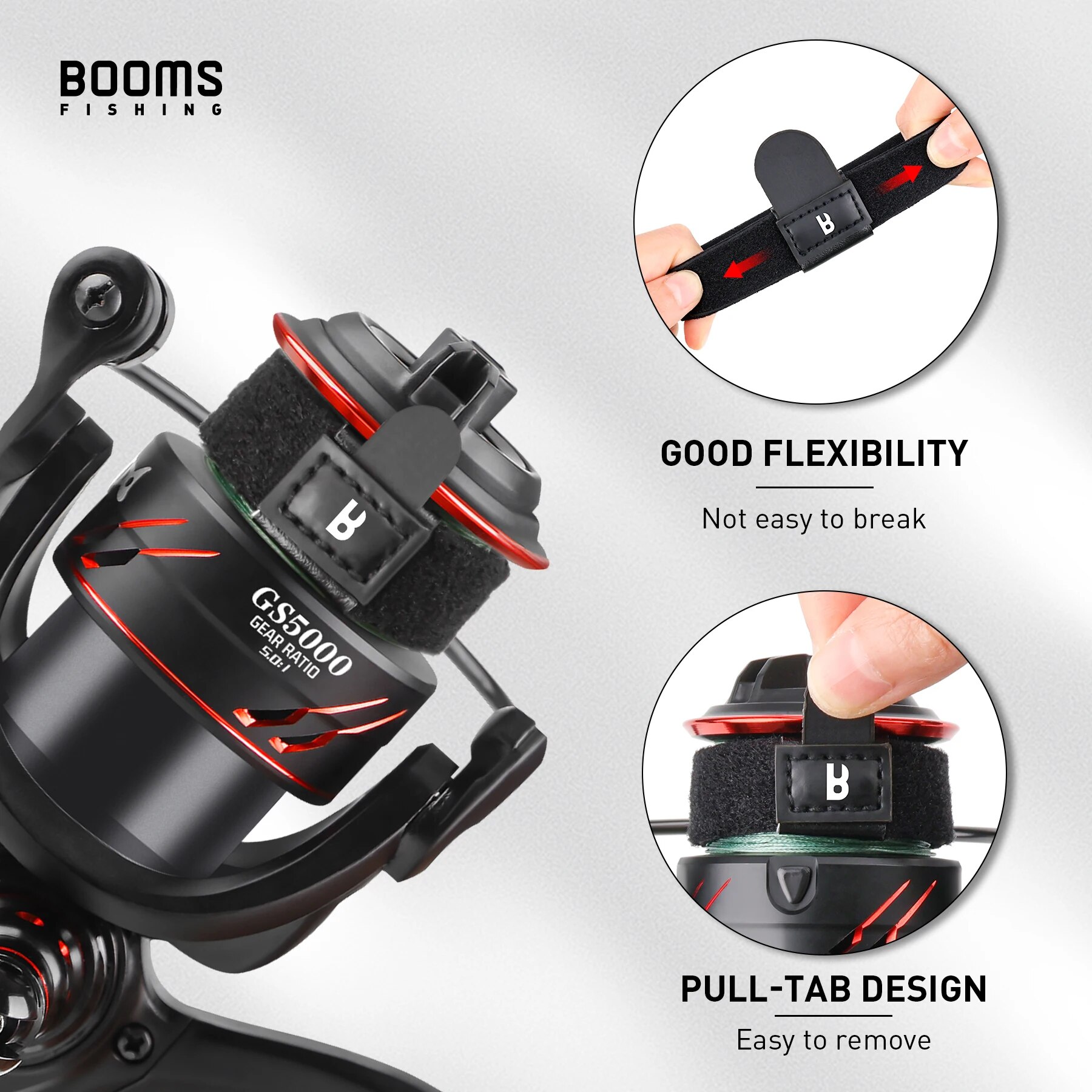 Booms Fishing SB1 4Pcs Spinnin – Reel Cover recenzja i cena
